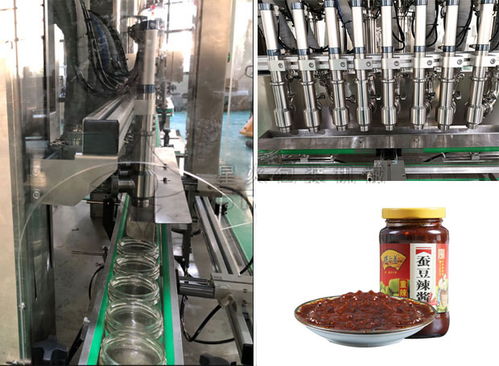 全套黃豆醬灌裝流水線 自動化黃豆醬灌裝生產設備